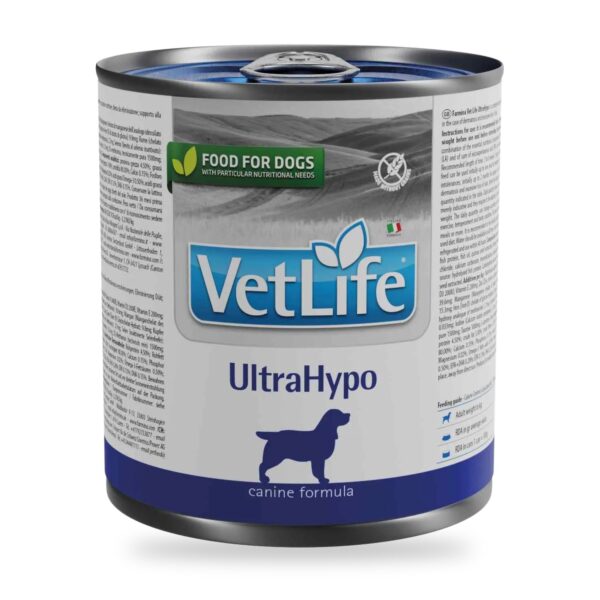 Farmina Vet Life UltraHypo Comida Húmeda para Perros Pack 6×300 g - unidad