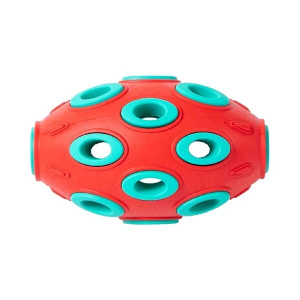 Freedog Juguete Goma Rugby 7,6 x 12 cm Para Perros