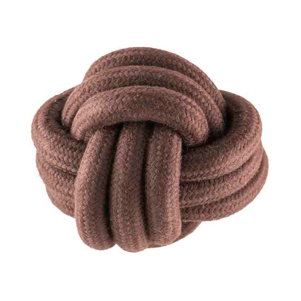 Freedog Pelota Strong Nudo Marrón 13 cm Para Perros