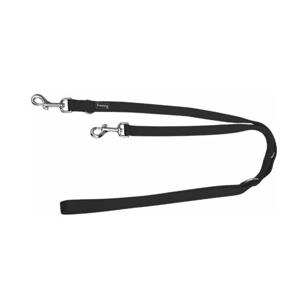 Freedog Correa Adiestramiento Neopreno Negro Para Perros