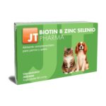 JT Pharma Biotin B Zinc Selenio 60 comprimidos para perros y gatos (biotin b zinc selenio 60 comprimidos)