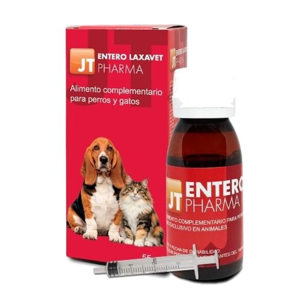 JT Pharma Entero Laxavet jarabe 55 ml para perros y gatos (entero laxavet jarabe 55 ml)