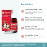 Beneficios de Entero Laxavet: fibra, hidratación y flora intestinal para perros y gatos