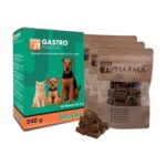 JT Pharma Gastro snacks digestivos para perros y gatos, caja de 60 unidades (gastro snacks 60 unidades)