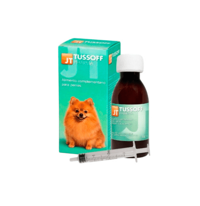 JT Pharma Tussoff jarabe de apoyo respiratorio para perros 150 ml