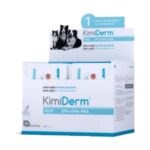 Envase de KimiDerm Fast de 360 cápsulas con omega-3 y PEA para la piel de perros y gatos