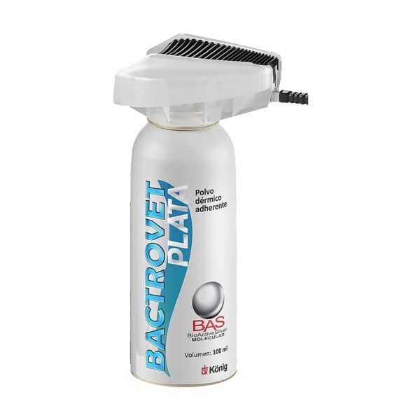 Bactrovet Plata de König, spray cicatrizante de 100 ml para perros y gatos