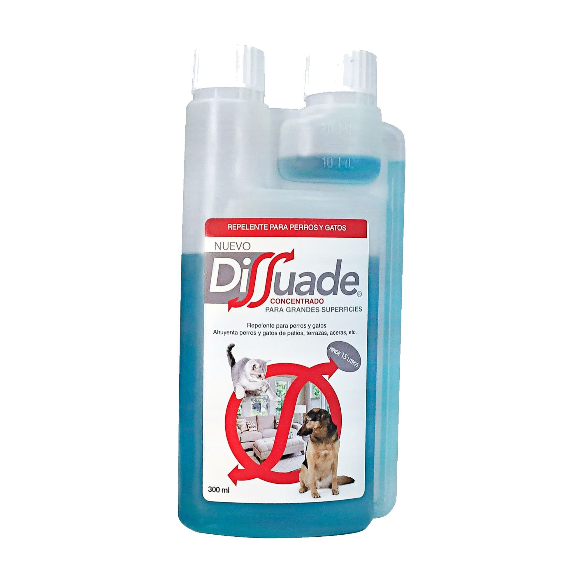 Dissuade concentrado de König, repelente educativo de 300 ml para exteriores Dissuade concentrado de König, repelente educativo de 300 ml para exteriores