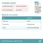 Cómo usar Malasil spray: 20 cm, dos veces al día