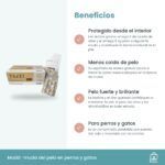Beneficios de Mudd para el pelo de perros y gatos en la muda