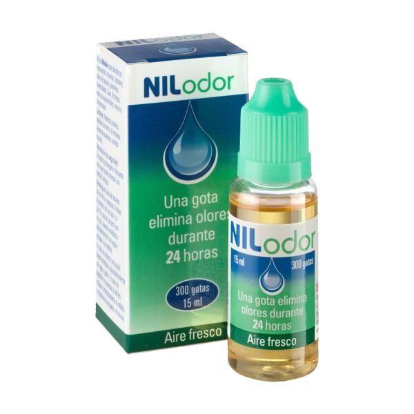 Nilodor gotas de König, frasco de 15 ml para eliminar malos olores
