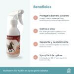 Beneficios de Nutriderm EQ para la piel del caballo