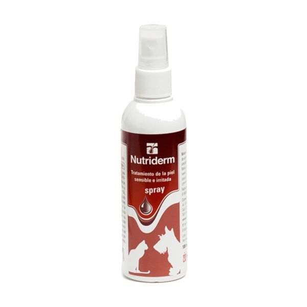 Nutriderm spray de König, loción de 100 ml para la piel irritada de perros y gatos