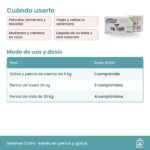Dosis de Serenex Calm según el peso del perro o del gato