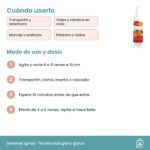 Cómo aplicar el spray Serenex para gatos: 6 a 8 pulverizaciones a 10 cm