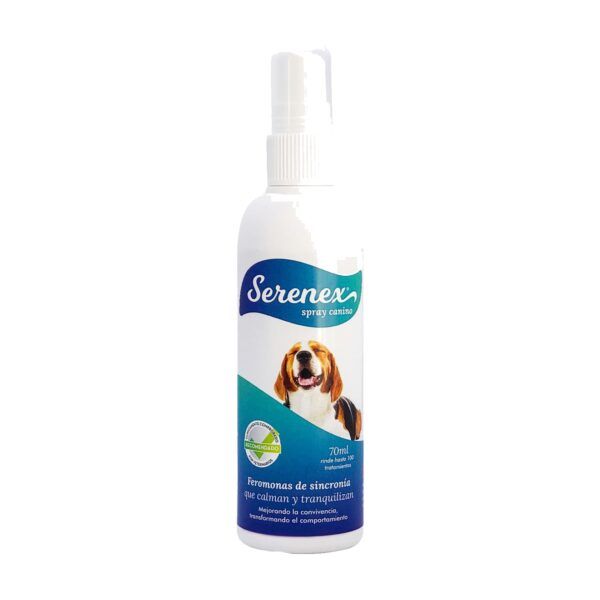 Spray Serenex de König con feromonas para perros, envase de 70 ml