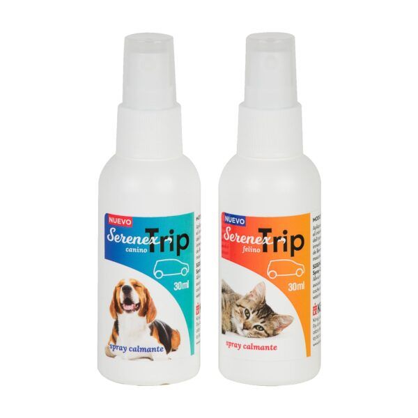 Serenex Trip de König, spray tranquilizante para viajes de perros y gatos de 30 ml