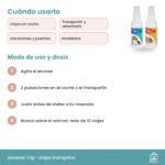 Cómo usar Serenex Trip: dos pulverizaciones antes de cada viaje