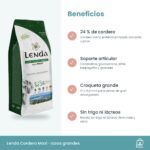 Beneficios de Lenda Cordero Maxi: cordero, articulaciones, croqueta grande y digestión