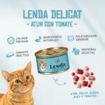 Lenda Delicat Bocaditos en Salsa de Atún con Tomate para Gatos Pack Ahorro 18x85 g