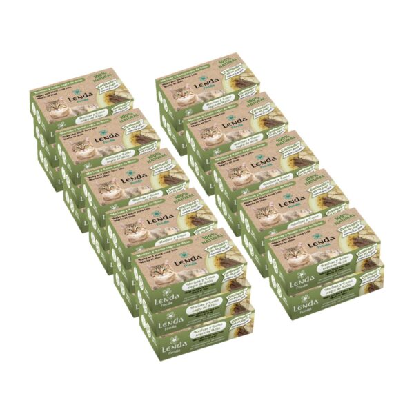 Lenda Foodie Merluza Y Lomo Negro De Atún Para Gatos Pack Ahorro 25×120 g