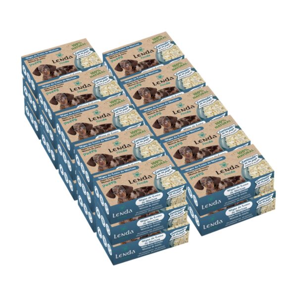 Lenda Foodie Puppy Migas De Lomo De Merluza Para Cachorros Pack Ahorro 25×120 g