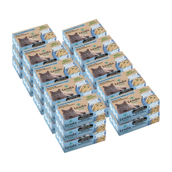 Lenda Foodie Troncos De Caballa En Trozos Para Gatos Pack Ahorro 25×120 g