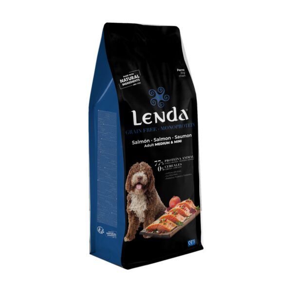 Saco de Lenda Grain Free Monoproteico Salmón pienso sin cereales para perros