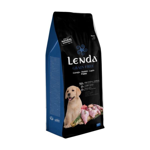 Saco de Lenda Grain Free Puppy pienso sin cereales de conejo y pescado para cachorros