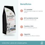 Beneficios de Lenda Kitten: sin cereales, proteína animal, taurina y digestión