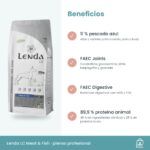 Beneficios de Lenda LC Meat & Fish: pescado azul, articulaciones, digestión y pelo