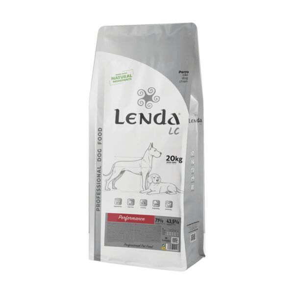 Saco de Lenda LC Performance pienso para perros activos 20 kg