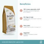 Beneficios de Lenda Mini Meat & Fish: sabor, sin trigo, piel, pelo y digestión