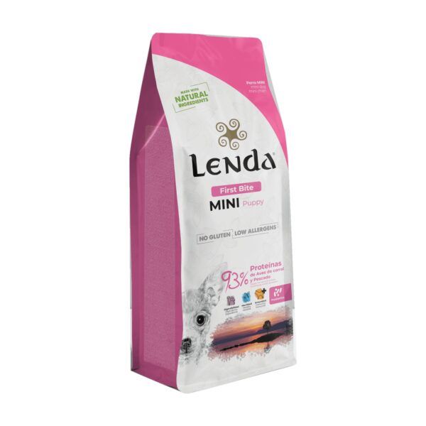 Saco de pienso Lenda Mini Puppy First Bites para cachorros de razas mini