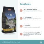 Beneficios de Lenda Nature Grain Free Pavo: sin cereales, krill, piel y articulaciones