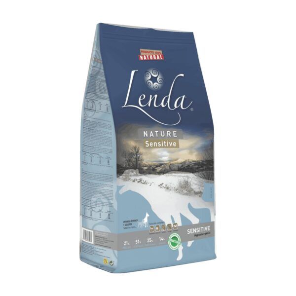 Saco de Lenda Nature Sensitive pienso sin cereales de pescado blanco para perros