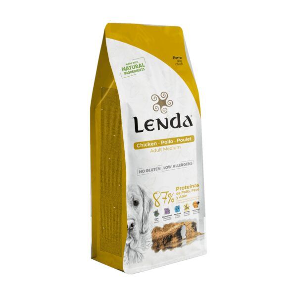 Saco de pienso Lenda Pollo para perros adultos
