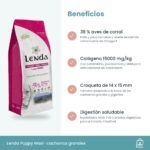 Beneficios de Lenda Puppy Maxi: colágeno, condroprotectores, Omega 3 y digestión