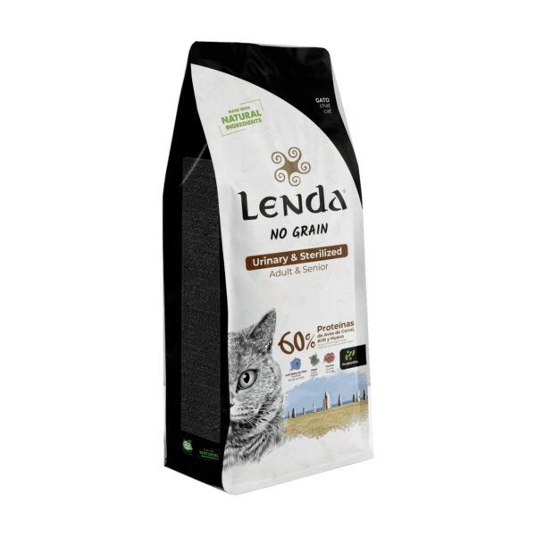 Saco de pienso Lenda Senior Urinary & Sterilized aves de corral y krill para gatos