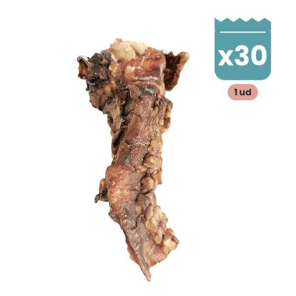 Lenda Snack Corneto, tráquea de vacuno natural para perros, pack de 30 unidades