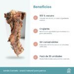 Beneficios del Snack Corneto Lenda: 100 % vacuno, crujiente y sin conservantes