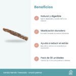 Beneficios del Nervio Trenzado Lenda: natural, digerible y de masticación duradera