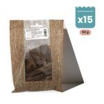 Lenda Snack Callos de Cordero para perros, Pack Ahorro de 15 bolsas de 60 g