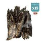 Lenda Snack Chinchiños, boquerón deshidratado para gatos y perros pequeños, pack 12x50 g