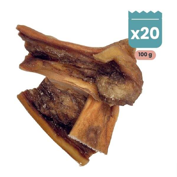 Lenda Snack Stick de Ternera para perros, Pack Ahorro de 20 bolsas de 100 g