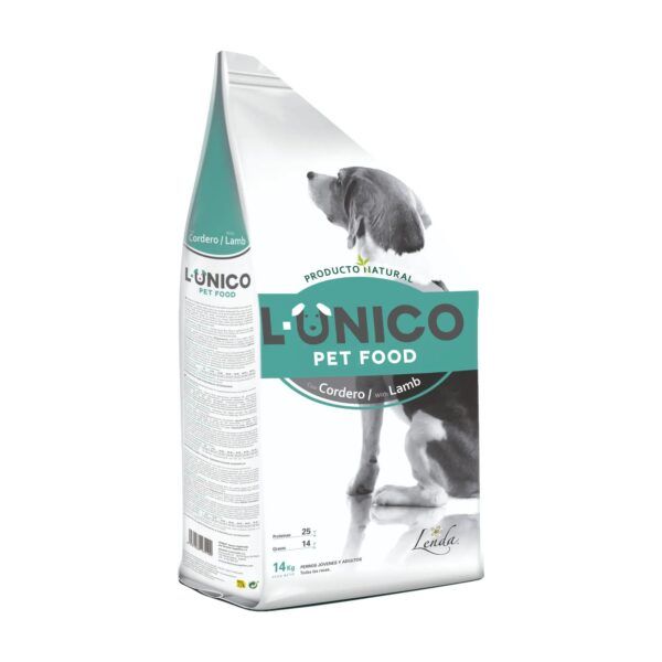 Saco de pienso Lenda Único Cordero para perros adultos