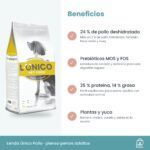 Beneficios de Lenda Único Pollo: pollo, digestión, energía equilibrada y extractos naturales