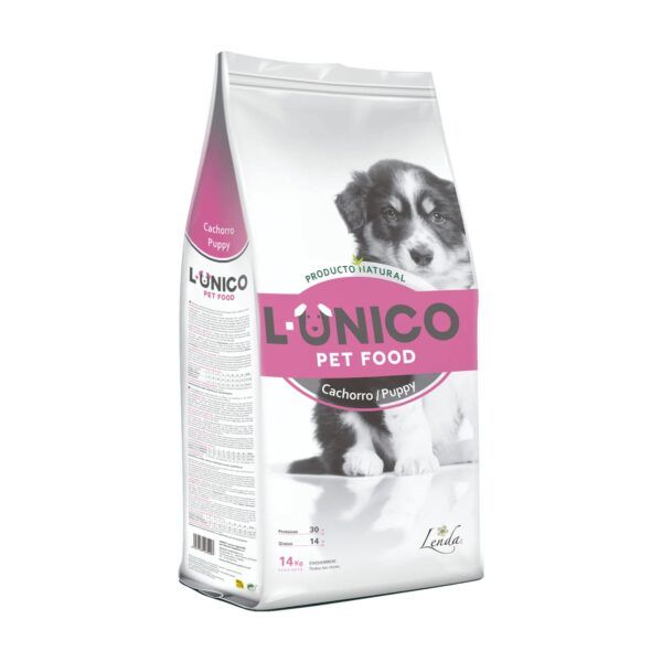 Saco de pienso Lenda Único Puppy para cachorros