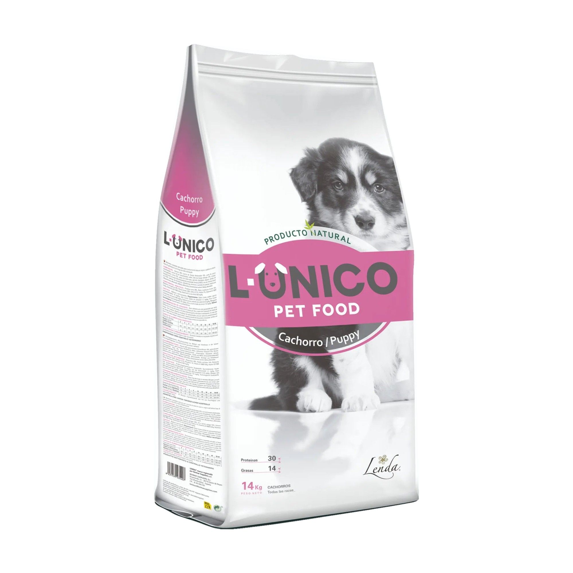 Saco de pienso Lenda Único Puppy para cachorros Saco de pienso Lenda Único Puppy para cachorros
