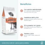 Beneficios de Lenda Único Salmón: variedad de sabor, digestión, energía y extractos naturales
